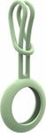 Hurtel Flexible Loop Schlüsselbund-Etui für AirTag Silikon Mint Green