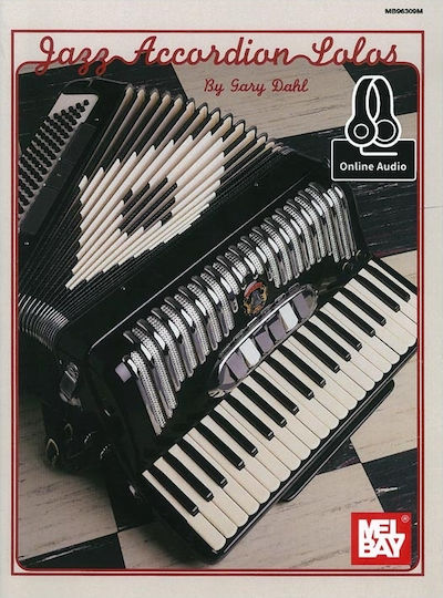 Mel Bay Dahl - Jazz Accordion Solos Παρτιτούρα για Ακορντεόν