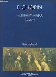 Vandevelde (Music) Chopin - Valse En Ut # Mineur Op.64 für Klavier Nr. 2