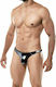Cut4Men Thong Provocative Black Sky