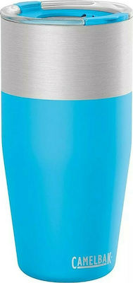 Camelbak Kickbak Glass Thermos Stainless Steel BPA Free Light Blue 800ml with Mouthpiece 1304402985