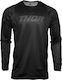 Thor MX Pulse Blackout Pentru bărbați Tricou Motocross Mânecă lungă Negru Culoare