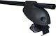 Cam Metallic Car Roof Bars 112cm for Seat Mii Skoda Citigo Volkswagen Up 5D Set with Roof Rack Legs Black