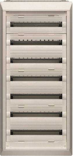 Hager Vega D Walled 24-Elements Fuse Box with 7 Rows W600xH1287xD110mm