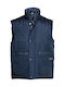 Fageo Waterproof Men's Safety Vest Blue