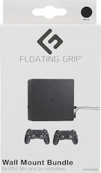 Floating Grip Wall Mount Bundle & 2x Controllers Βάση για PS4 , για 2 χειριστήρια