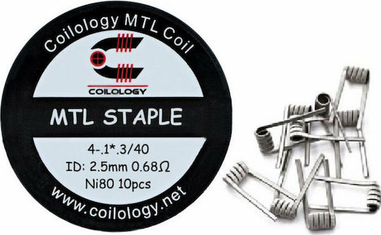 Coilology MTL Series Staple Ni80 0.68ohm 10τμχ