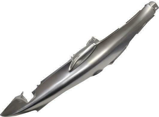 Motorcycle Tail Plastic Left Silver Frame Body for Yamaha Crypton R 115 115 Silver 1pcs