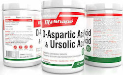 Fit & Shape D-Aspartic Acid & Ursolic Acid 100gr Unflavoured Fit & Shape D-Aspartic Acid & Ursolic Acid 100gr Unflavoured
