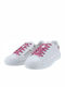 Benetton Triple Glit Kids Sneakers White