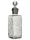 Inart Glass Whiskey Decanter 36cm