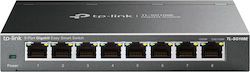 TP-LINK TL-SG108E v6 Unverwaltet L2 Switch mit 8 Ports Gigabit (1Gbps) Ethernet