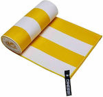 CressiSub Fast Drying Towel Body Microfiber Yellow 180x90cm.