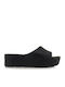 Lemon Jelly Sunny 01 Women's Platform Flip Flops Black