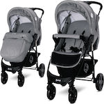 Lorelli Daisy Kinderwagen Geeignet ab 6+ Monaten Cool Grey 9kg