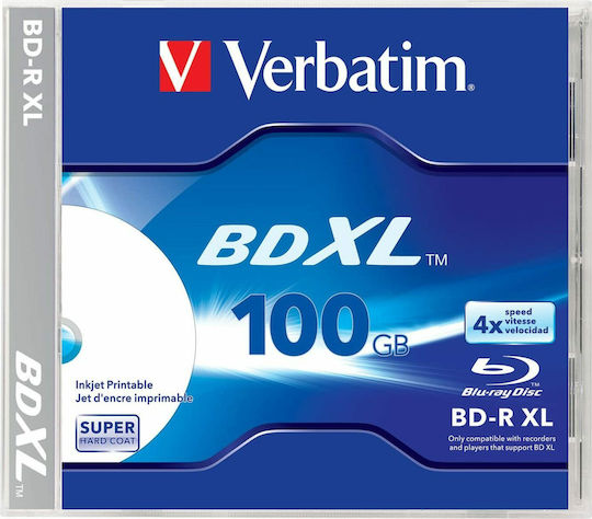 Verbatim Beschreibbares BD-R 4x Druckbar 100GB 1Stück