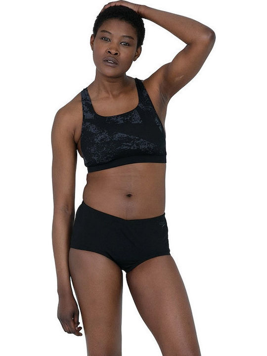 Sport Bikini Set Sports Bra & Slip Bottom Boomstar Black 8-12322-9023