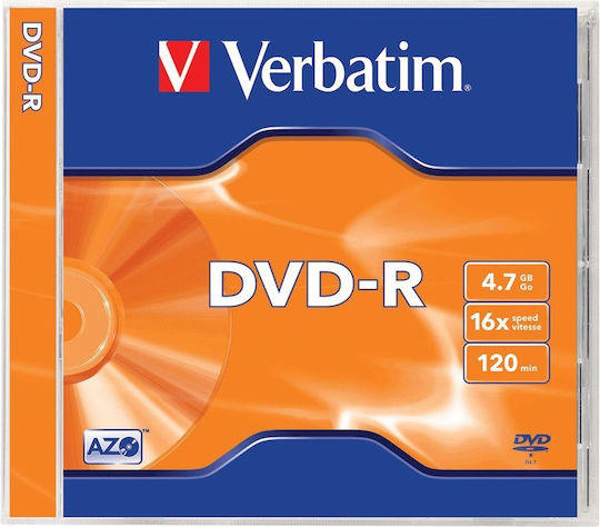 Verbatim Datalife Plus Beschreibbar DVD-R 16x 4.7GB 1Stück