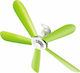 Hoomei Ventilator De Tavan 50cm Verde / Alb
