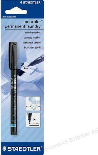 Staedtler Lumocolor Marker Black for Fabric