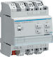 Hager Ενεργοποιητής KNX 4 Ρολών 230V TXA624C