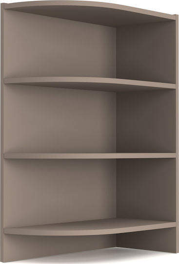 Charlotte Γωνιακό Ντουλάπι Δαπέδου Μόκα 30x60x85εκ.