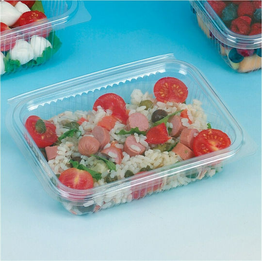 Disposable Plastic PET Tableware for Sweets 1500ml Transparent 50pcs