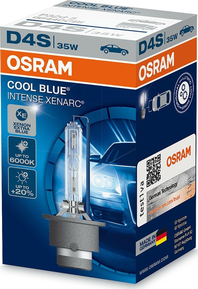Osram D4S Xenarc Cool Blue Intense 12-24V 1τμχ - Skroutz.gr
