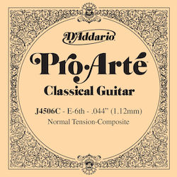 Daddario Pro-Arté Classical Single Composite Μονή Χορδή Nylon 44" E (Mi)