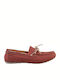 Marcos Edge Δερμάτινα Ανδρικά Boat Shoes σε Κόκκινο Χρώμα