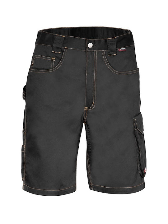 Cofra Tile Work Shorts Black