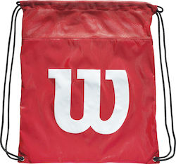 Wilson Cinch Shoes Bag Red