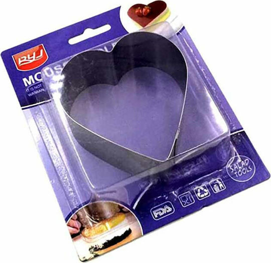 Homestyle Cookie Cutter Heart Stainless Steel