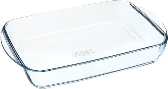 Pyrex Rectangular Vas rezistent la căldură Sticlă 35x23cm 1buc