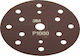 3M Hookit Flexibler Schleifscheibe 15 Löcher P1000 Exzenterschleifer-Schleifblatt K1000 mit 15 Löchern 150x150mm