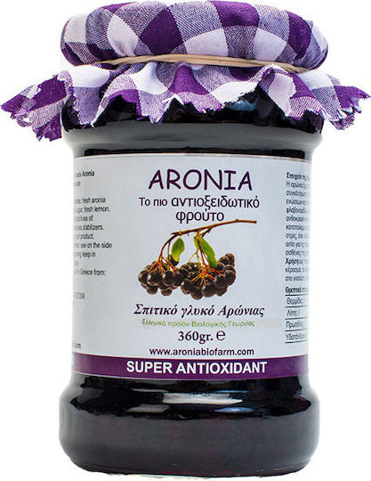 Aronia Bio Farm Bio-Produkt Süßigkeit des Löffels Aronia 360gr
