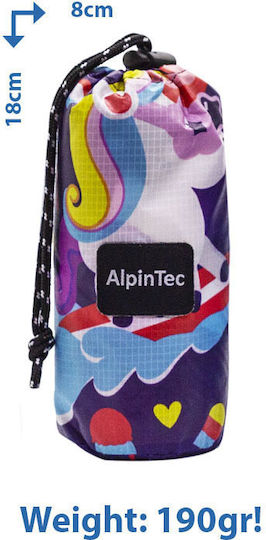 AlpinPro Dryfast Shapes Microfiber Towels Body in Purple Case