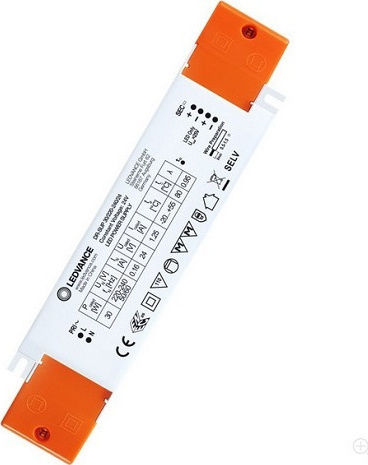 Osram Τροφοδοτικό LED IP20 Ισχύος 30W με Τάση Εξόδου 24V