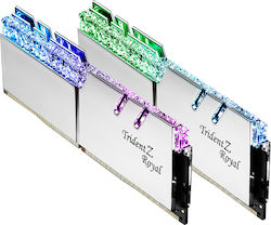 G.Skill Trident Z Royal 32GB DDR4 RAM cu 2 module (2x16GB) și Viteză 4266 pentru Desktop