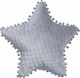 Palamaiki Crib Decorative Pillow Star Gray 34x34cm
