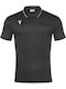 Draco Hero Polo Sportliche Herrenbluse Kurzarm Anthrazit
