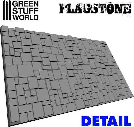 Green Stuff World Flagstone Ανάγλυφος Πλάστης Μοντελισμού 1τμχ