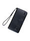 Leather Men's Wallet Classic with RFID Black