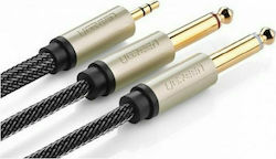 Ugreen Cable 2x 6.3mm male - 3.5mm male 5m (10619)