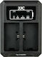 JJC Double Battery Charger DCH-LPE6 Compatible with Canon