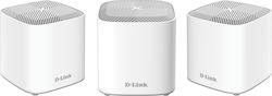 D-Link COVR-X1863 WiFi-Mesh-Netzwerk Zugriffspunkt Wi-Fi 6 Dualband (2,4 & 5 GHz) in Dreifach-KIt