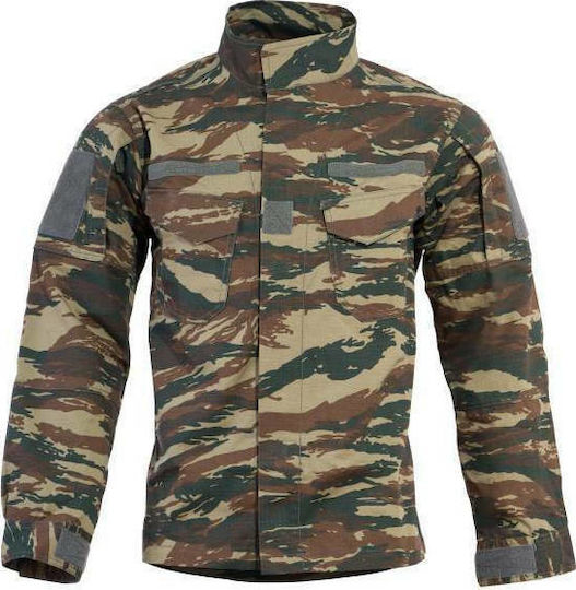 Pentagon Lycos Military Jacket Greek Camouflage Greek Lizard Khaki