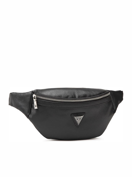 Guess Certosa Herren Bum Bag Taille Schwarz