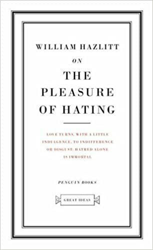 On the Pleasure of Hating