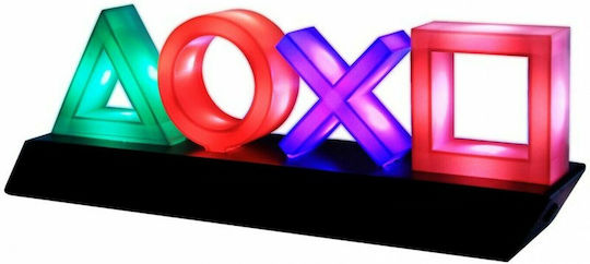 Kids Decorative Lamp Light Icons with Color Changes Multicolour 30.5x10.5x6εκ.